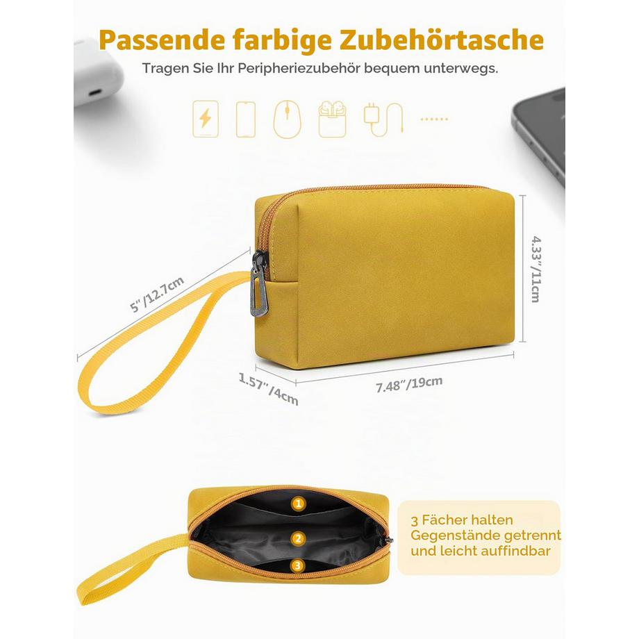 Only-bags.store Laptoptasche mit Ständer  