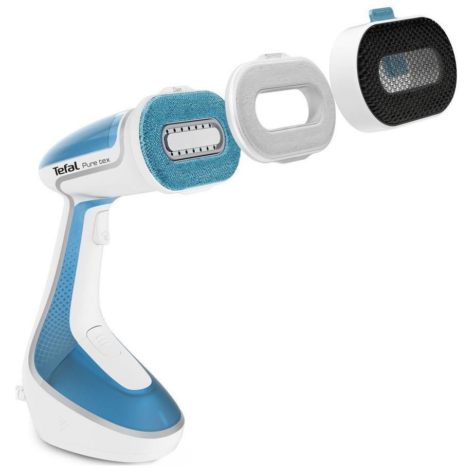 Tefal Tefal Pure Tex DT9530 Vapore per indumenti portatile 0,2 L 1700 W Blu, Bianco  
