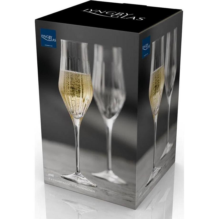 Lyngby Sektglas Ane 4 Stück  