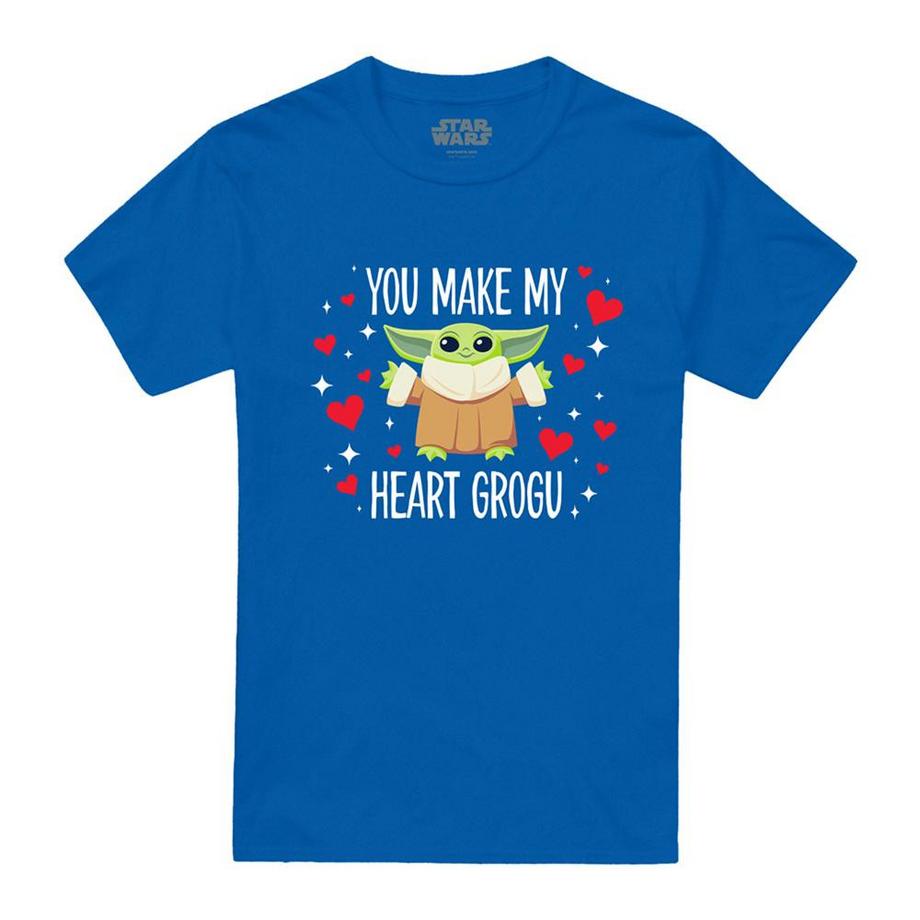 T-ShirtMotif Grogu Motiftyle You Make My Heart