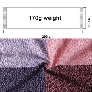 Only-bags.store Sciarpa quadrata a quadri con frange  