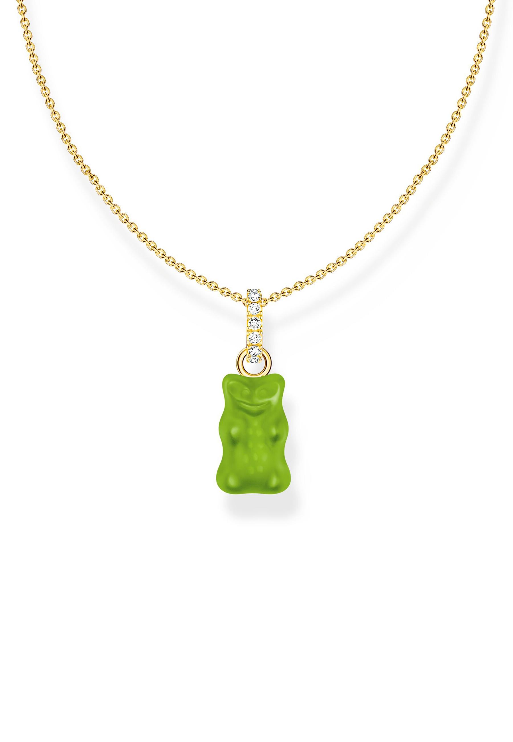 Thomas Sabo  Halskette HARIBO Grüner Goldbär 