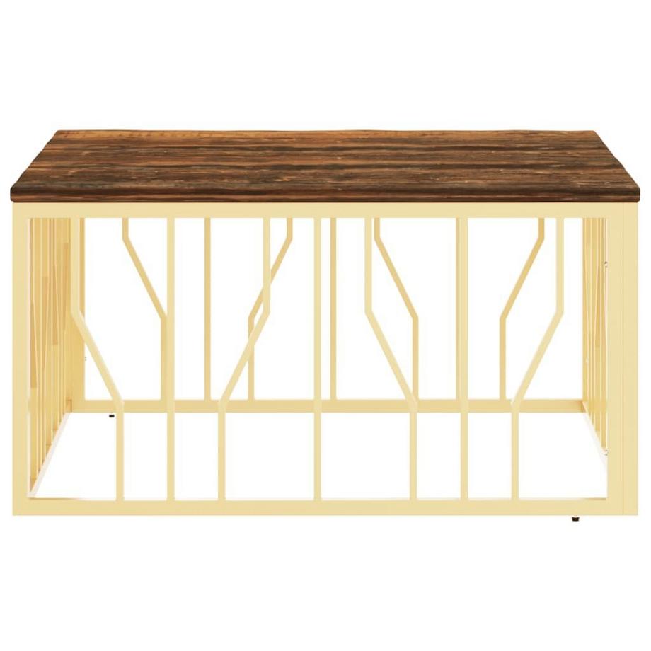 VidaXL Couchtisch edelstahl  