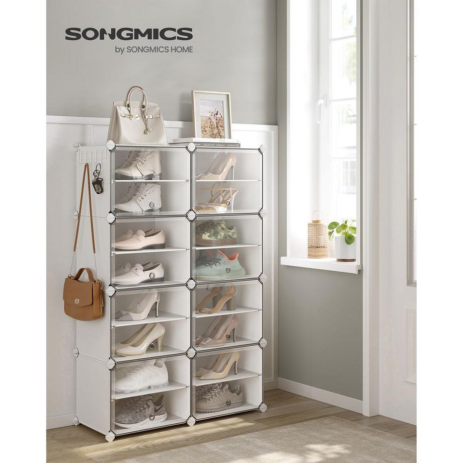 Songmics Schuhregal mit 8 Fächern  