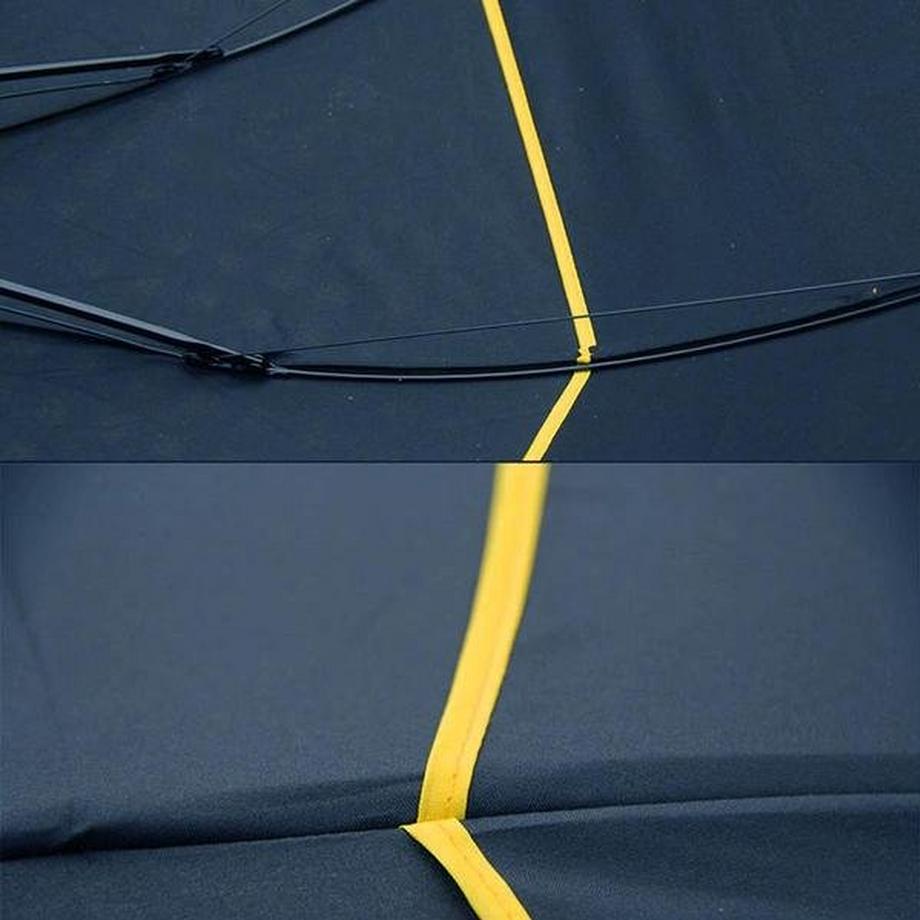 eStore  Ombrello Antivento, 130 cm - Blu 