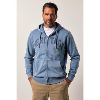 JP1880 Sweatjacke Kängurutasche Vintage Look  