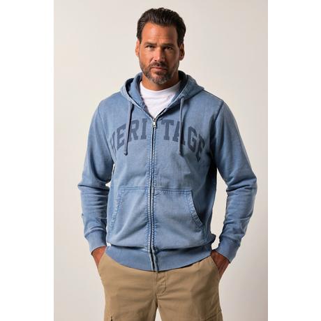 JP1880 Sweatjacke Kängurutasche Vintage Look  