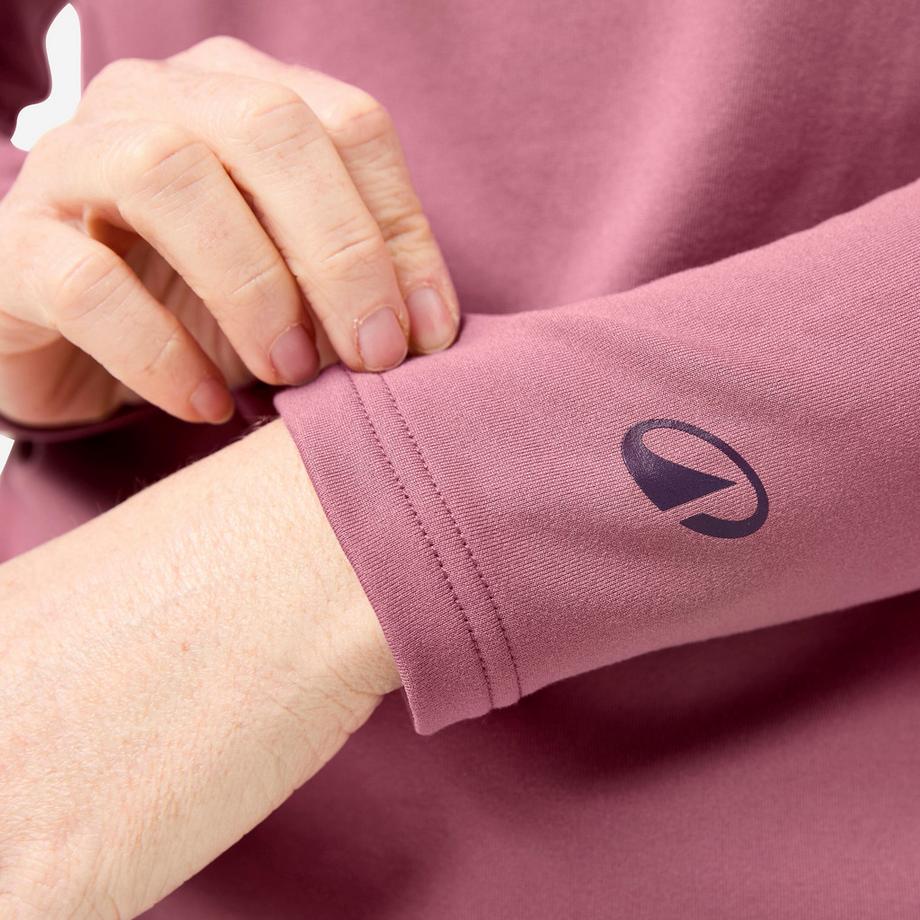 INESIS  Sous-pull thermique femme col roulé polyester 