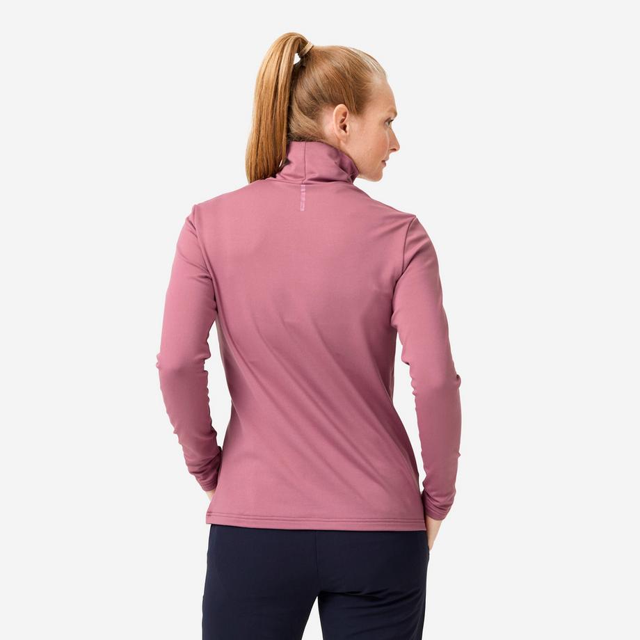 INESIS  Sous-pull thermique femme col roulé polyester 