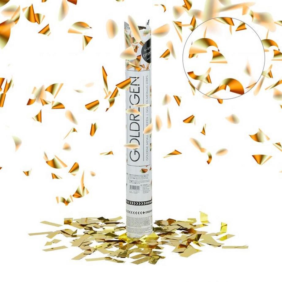 B2X  Konfettikanone 40 cm gold 