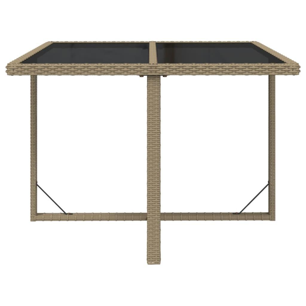 VidaXL Gartentisch poly-rattan  