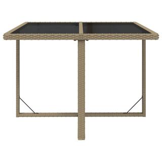 VidaXL Gartentisch poly-rattan  