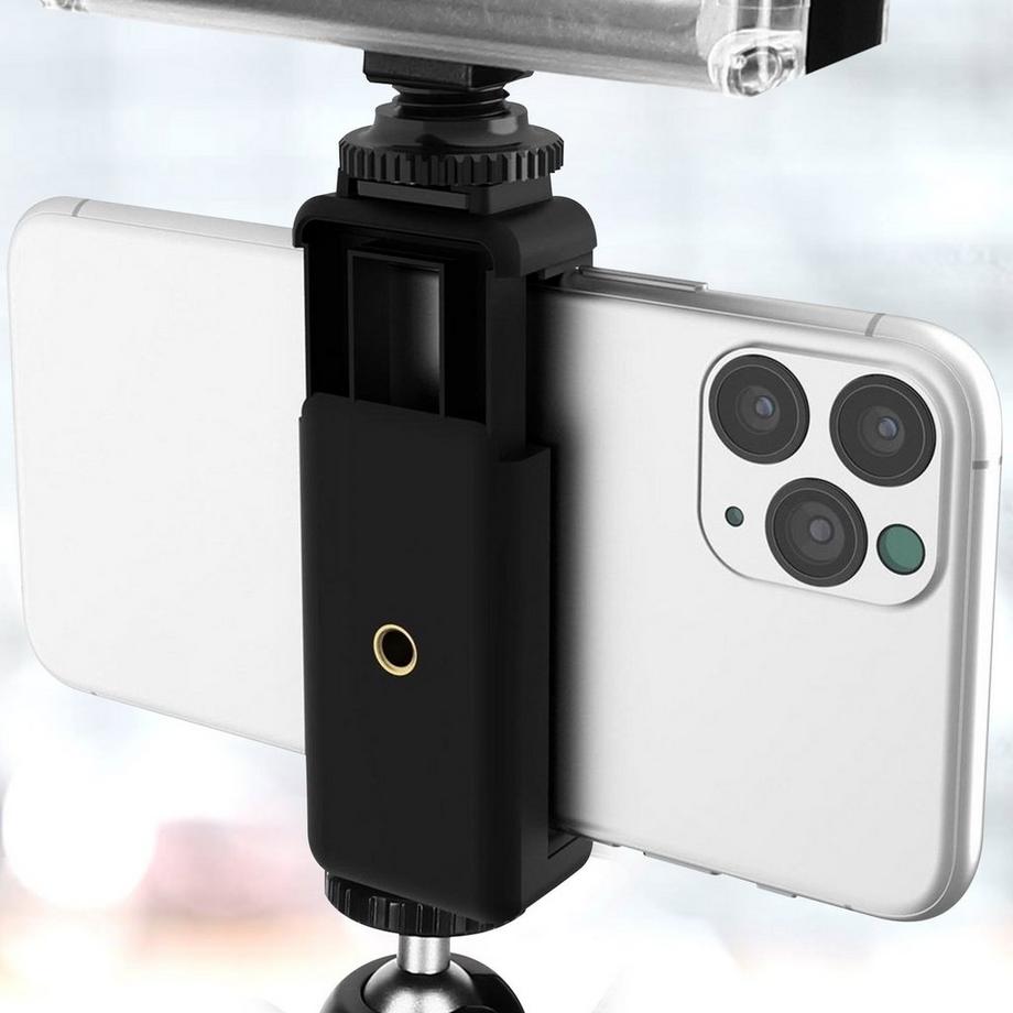 Puluz  Kit da Vlog Treppiedi + Faro LED, Puluz 