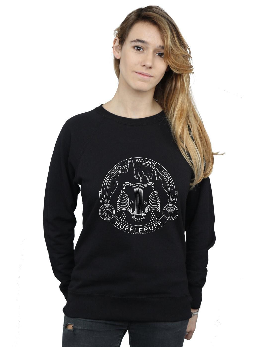 HARRY-POTTER  Hufflepuff Sweatshirt 