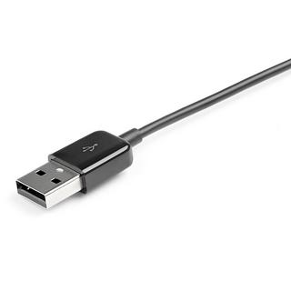 STARTECH.COM  StarTech.com Câble Adaptateur HDMI vers DisplayPort de 2m - 4K 30Hz - M/M - Câble Convertisseur Actif HDMI 1.4 vers DP 1.2 avec Audio - Alimenté par USB - Mac & Windows - Laptop HDMI vers Écran DP 