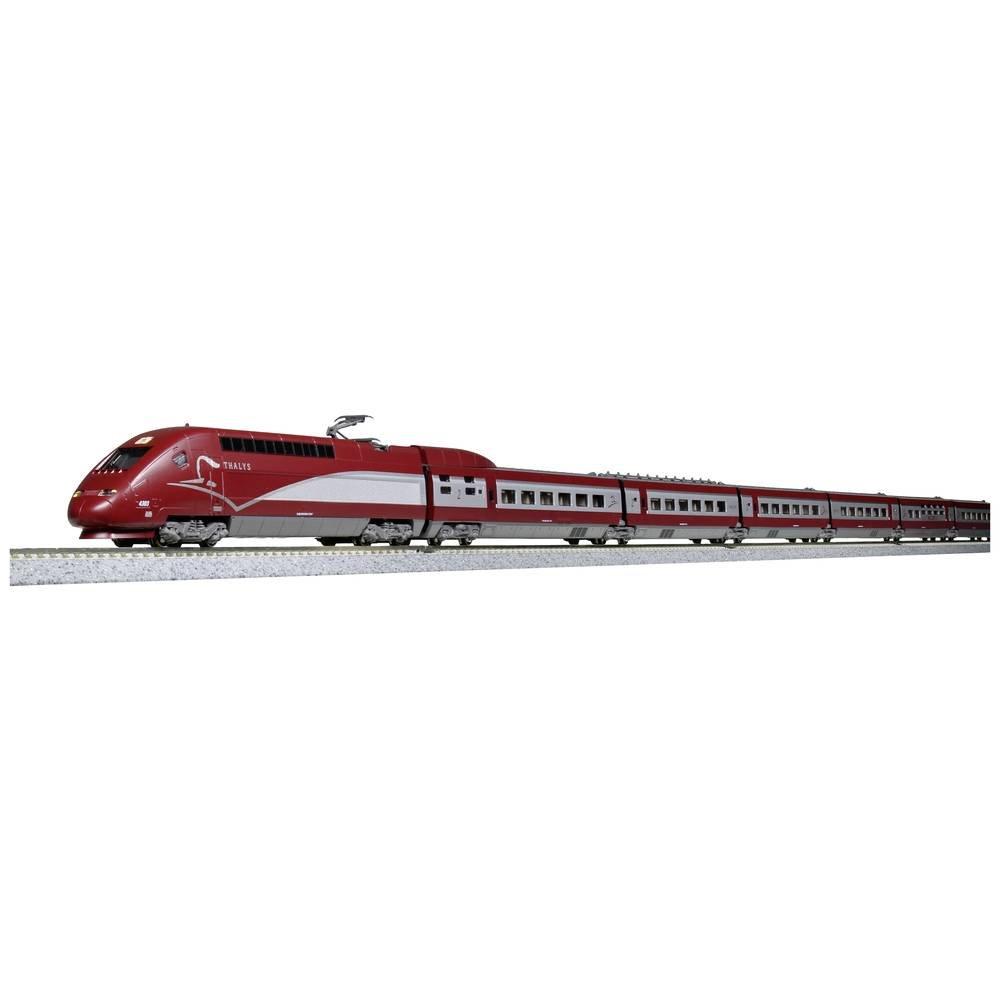 KATO by Lemke  Train de traction TGV Thalys PBKA, 10 pcs. De la SNCF/SNCB 