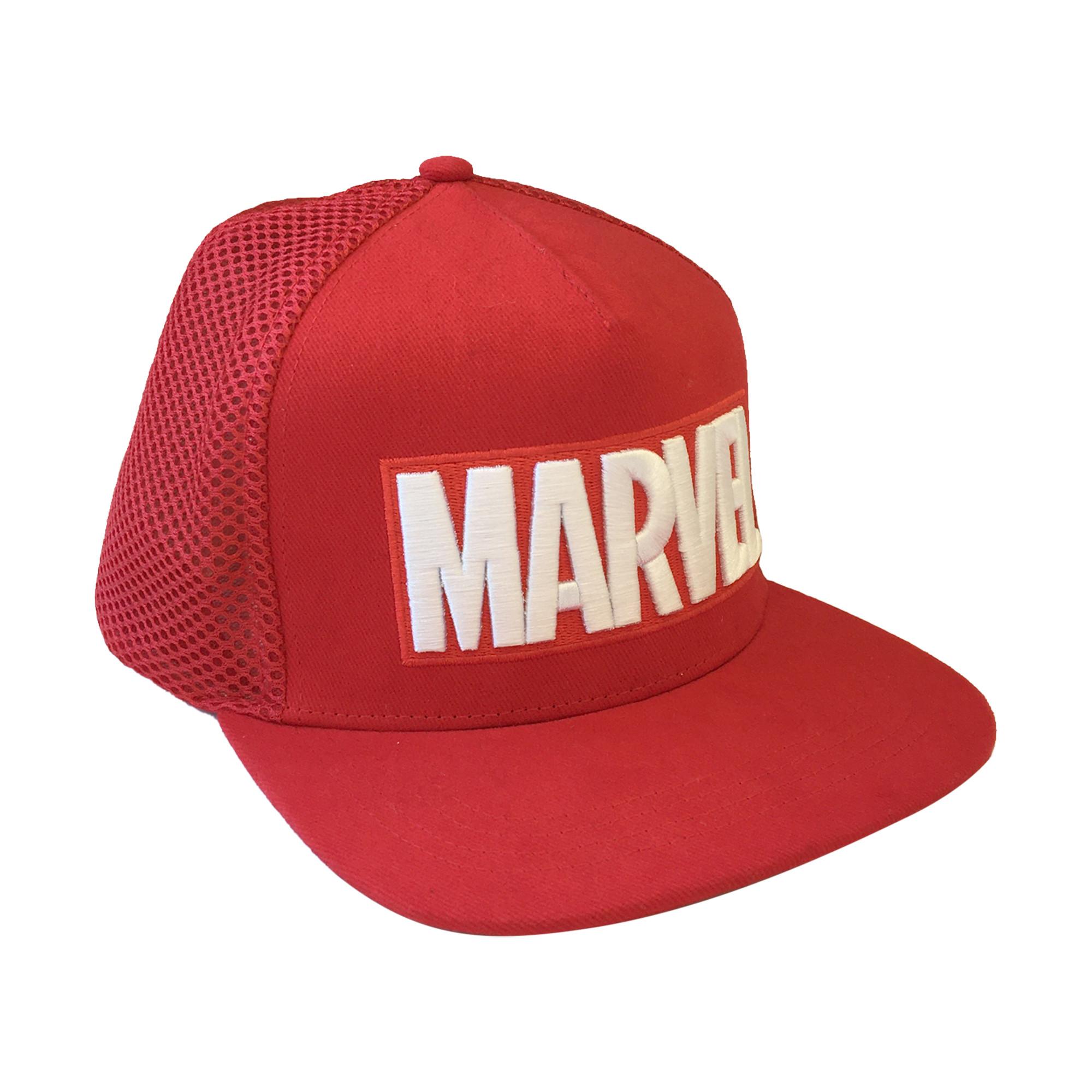 MARVEL  Logo Snapback Baseballkappe 