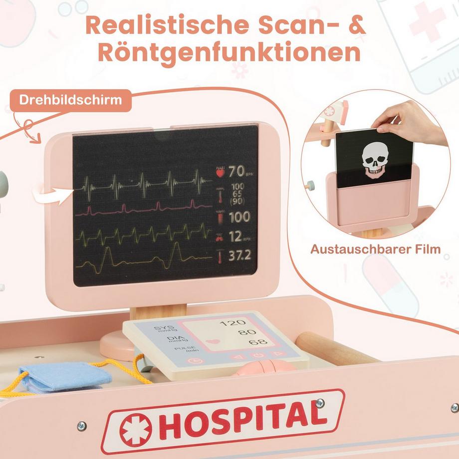 Northix  Coffret médical pour enfants avec scanner CT 