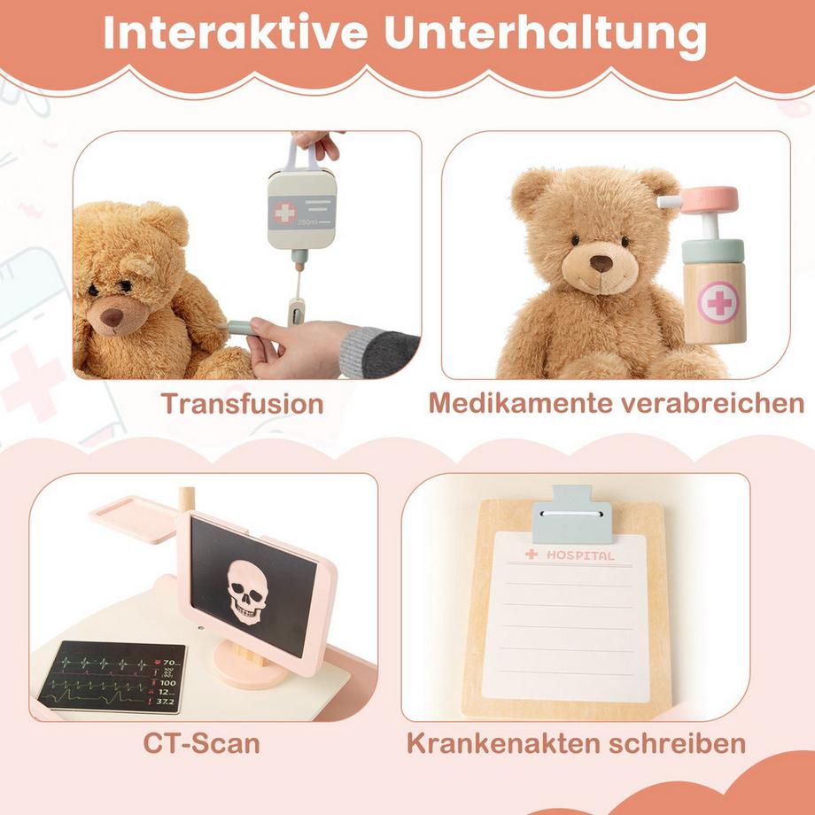 Northix  Coffret médical pour enfants avec scanner CT 