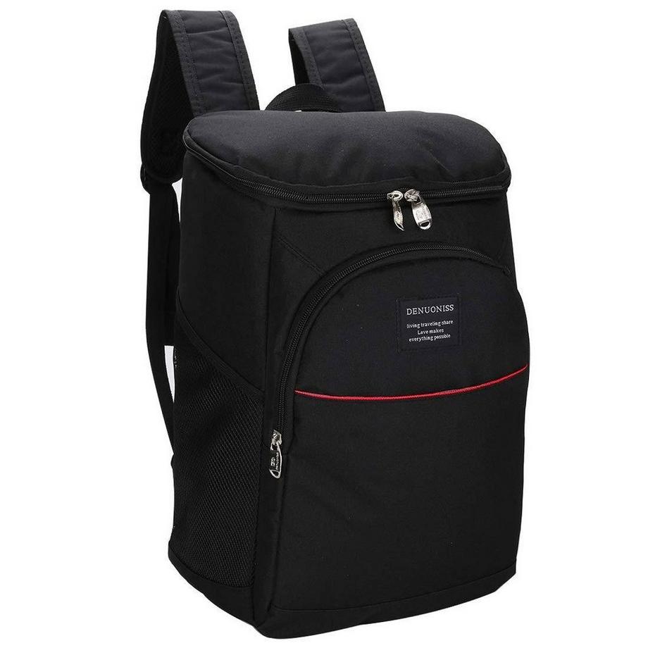 eStore  Sac à dos avec glacière, 18 L - Noir 