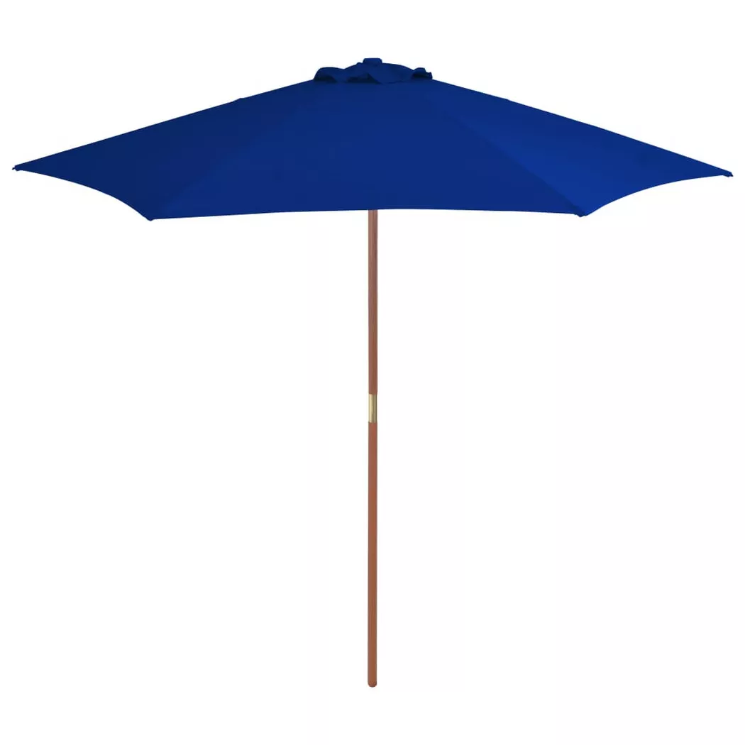 VidaXL - ombrellone da giardino, One Size, Blu