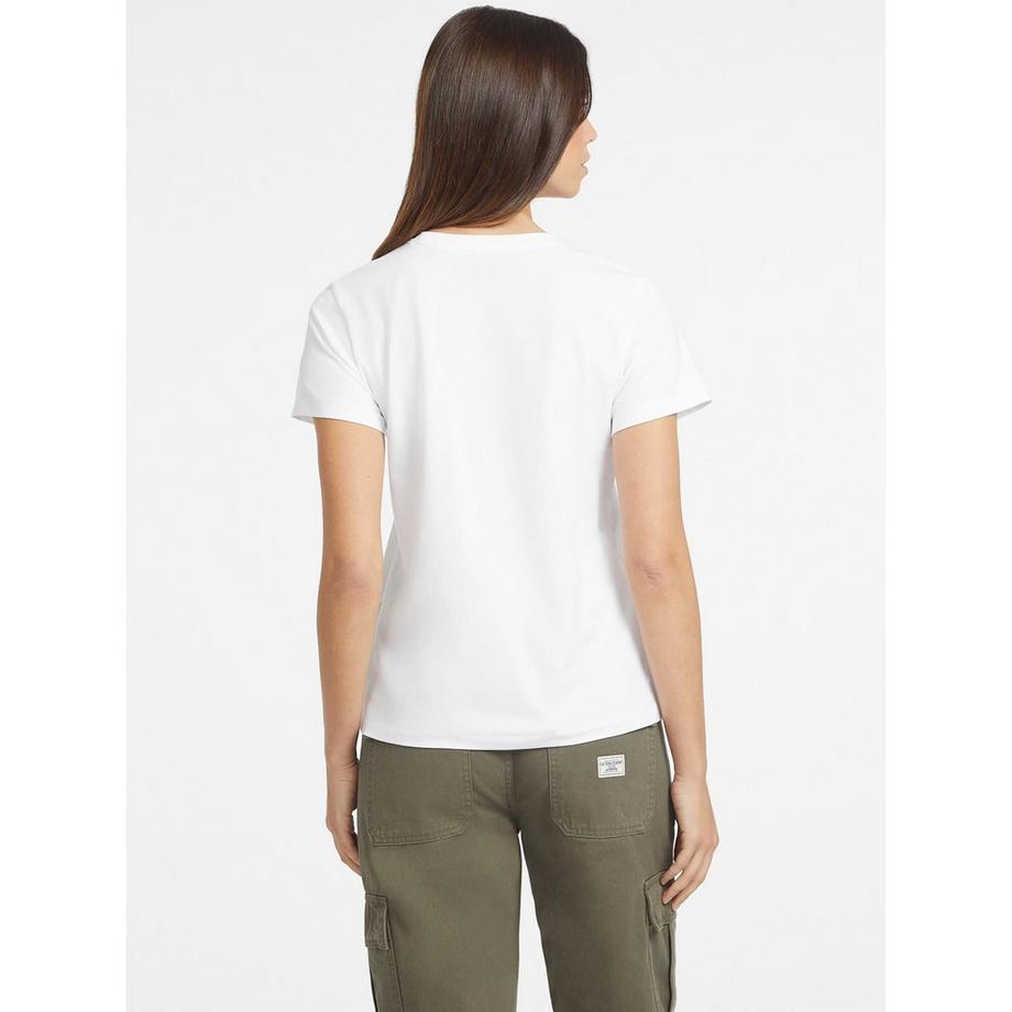 GUESS Ini Triangle T-Shirt Manches Courtes  