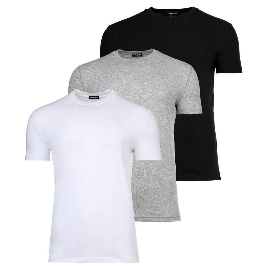 T-shirt  Paquet de 3 Confortable à porter-TRI-PACK T-SHIRT