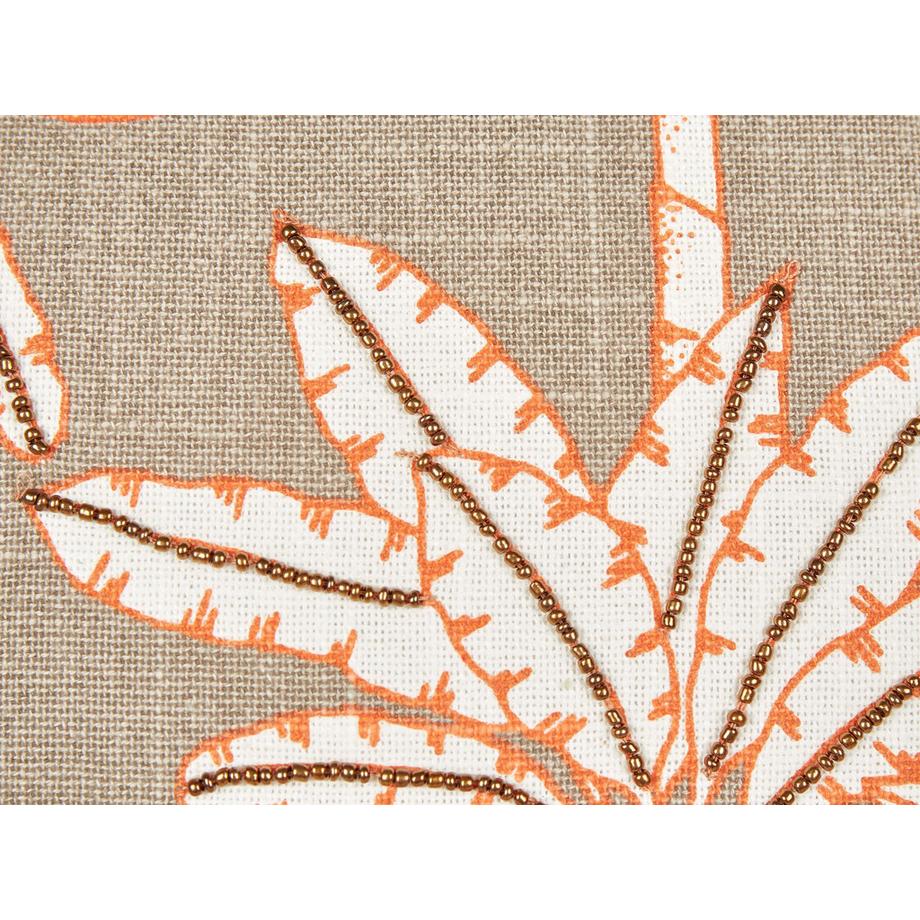 Beliani Coussin en Coton Moderne MELOBESIA  