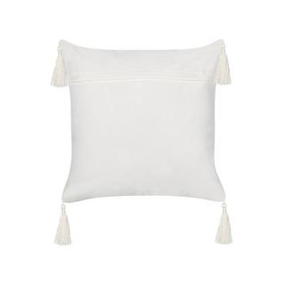 Beliani Coussin en Coton Moderne MELOBESIA  