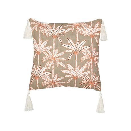 Beliani Coussin en Coton Moderne MELOBESIA  