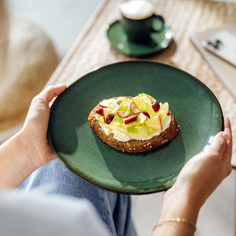 like. by Villeroy & Boch Assiette à dessert Lave vert  