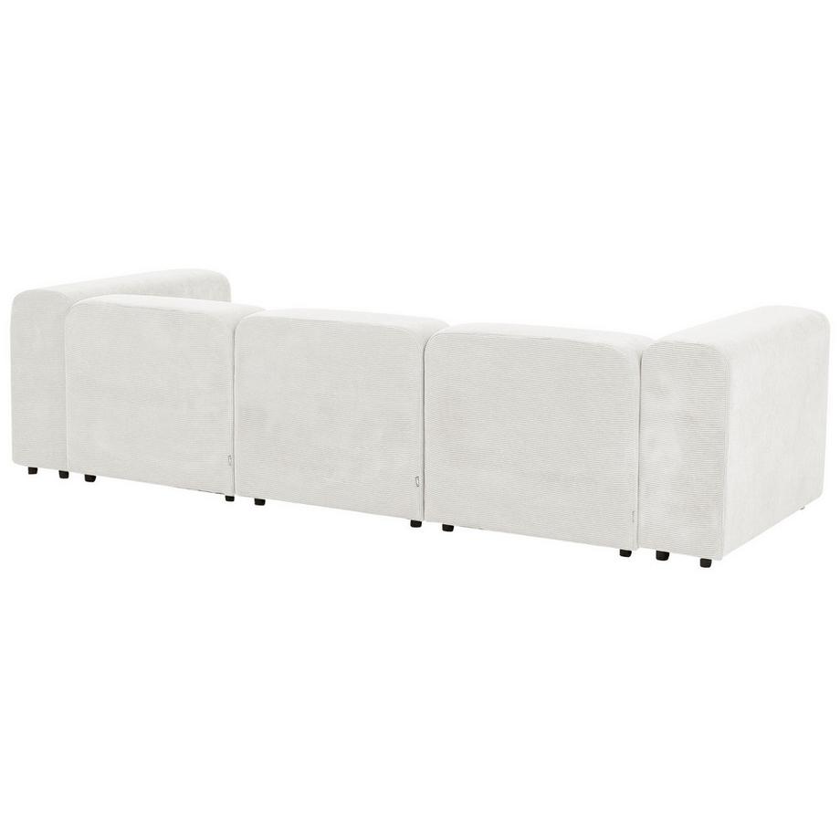 Beliani 3 Sitzer Sofa aus Cord Modern FALSTERBO  