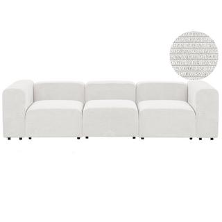 Beliani 3 Sitzer Sofa aus Cord Modern FALSTERBO  