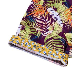 Joe Browns Lässiges Kurzarmhemd Palmblattdruck  