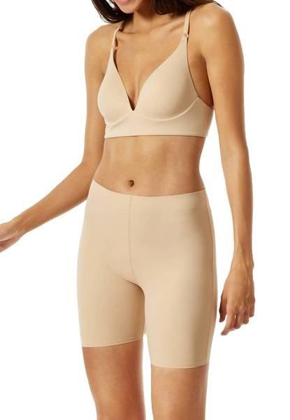 Schiesser  SCHIESSER Damen Pants - Radlerhose kurz, Shorts, "Invisible Soft", Mikrofaser Beige 2XL 