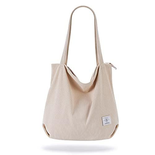 Only-bags.store  sac à bandoulière en cordon avec fermeture à glissière, grand sac de shopping sac fourre-tout sac à main sacs à bandoulière pour le travail, le bureau, les voyages, le shopping, l'école et la vie quotidienne 