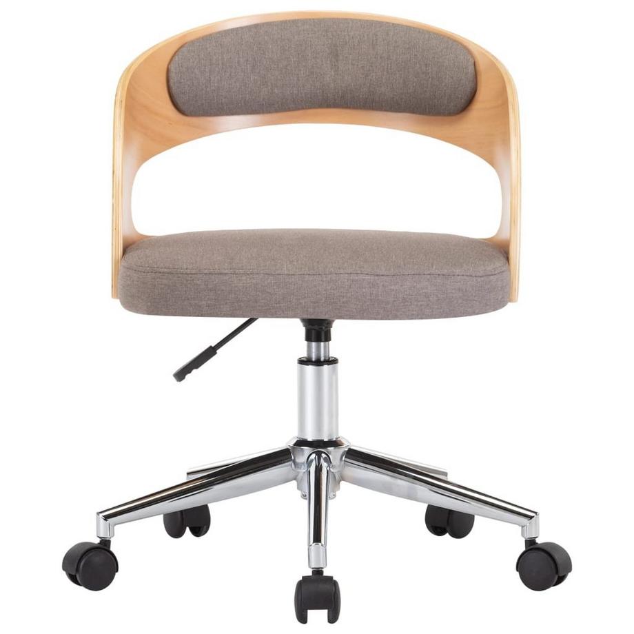 VidaXL Chaise de salle à manger tissu  