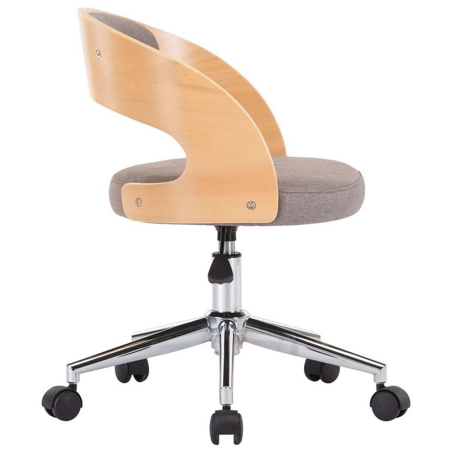 VidaXL Chaise de salle à manger tissu  