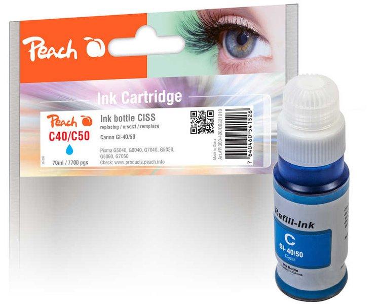 Peach  PI100-426 cartouche d'encre 1 pièce(s) Compatible Bleu 