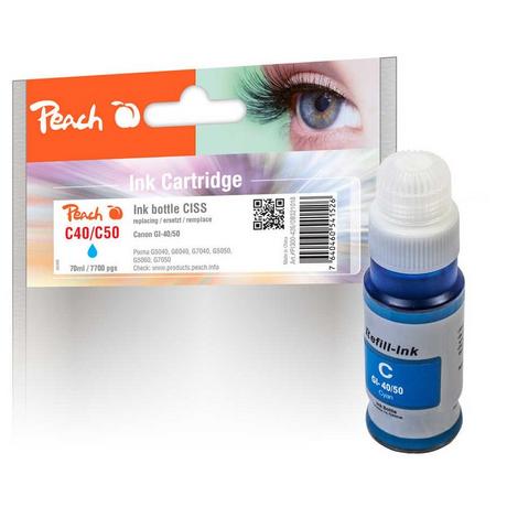 Peach  PI100-426 cartouche d'encre 1 pièce(s) Compatible Bleu 