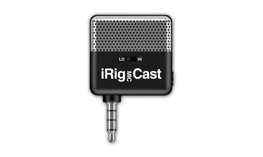 IK Multimedia  IK Multimedia iRig MIC Cast Noir Microphone de téléphone mobile/smartphone 