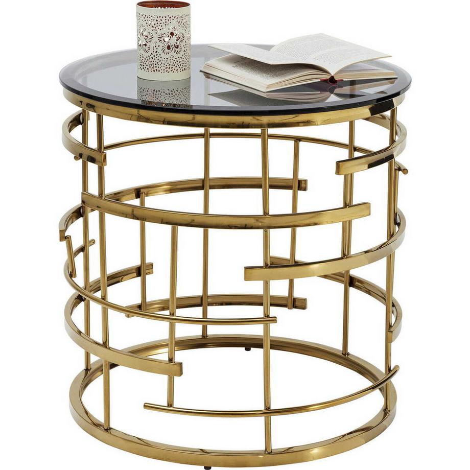 KARE Design Table d'appoint Jupiter Ø55cm  