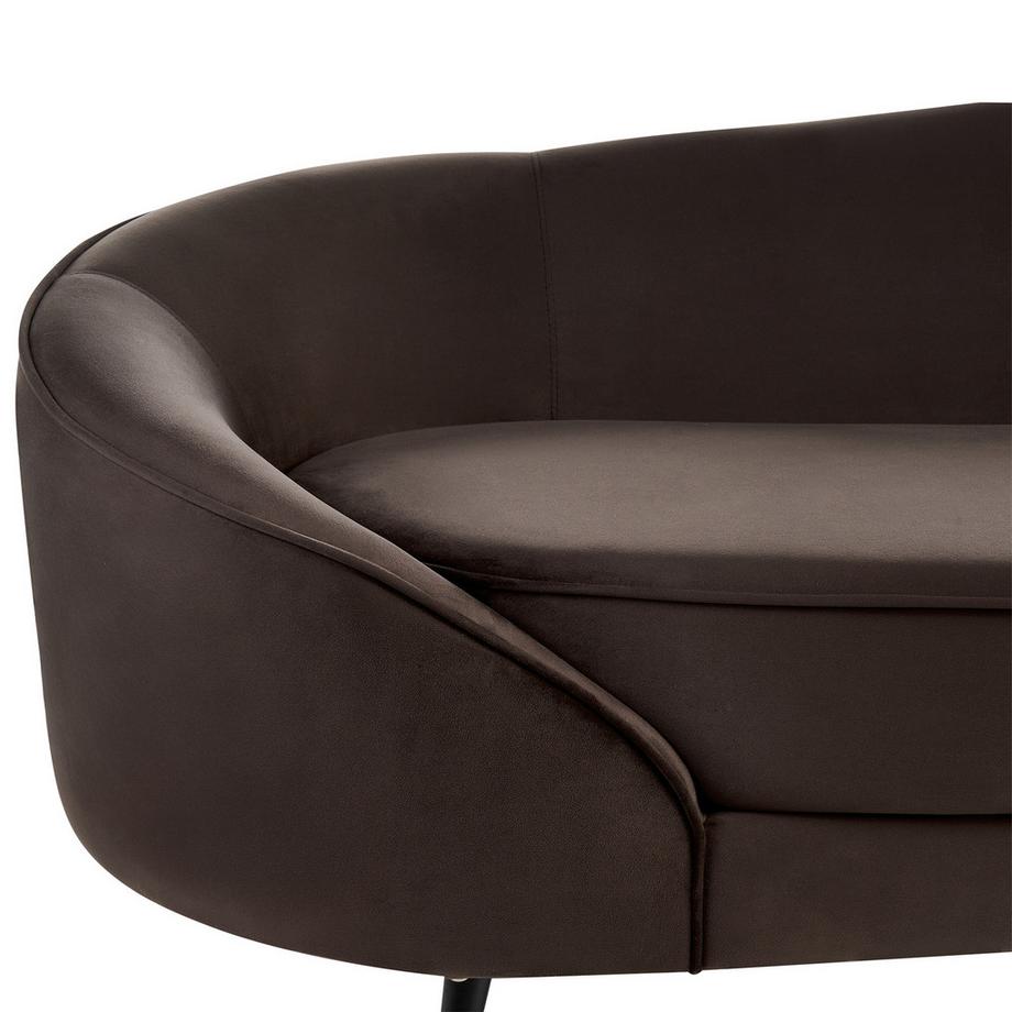 Beliani 2 Sitzer Sofa aus Samtstoff  SAVAR  