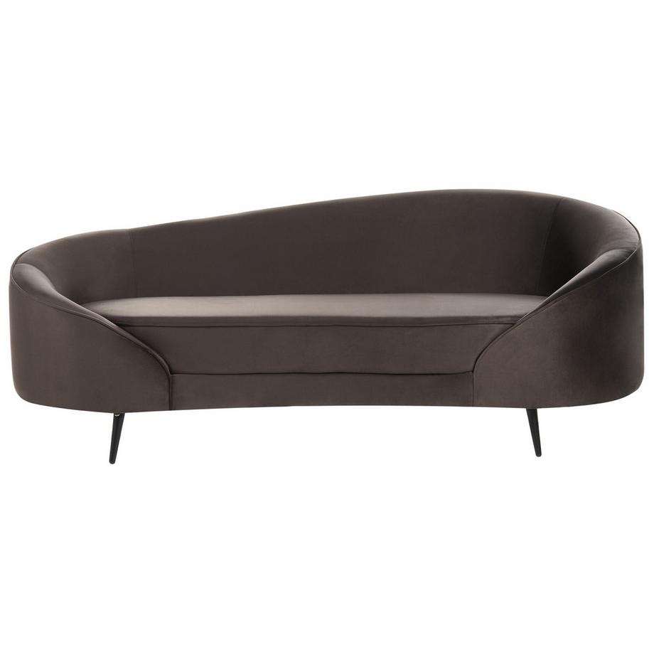 2 Sitzer Sofa aus Samtstoff  SAVAR