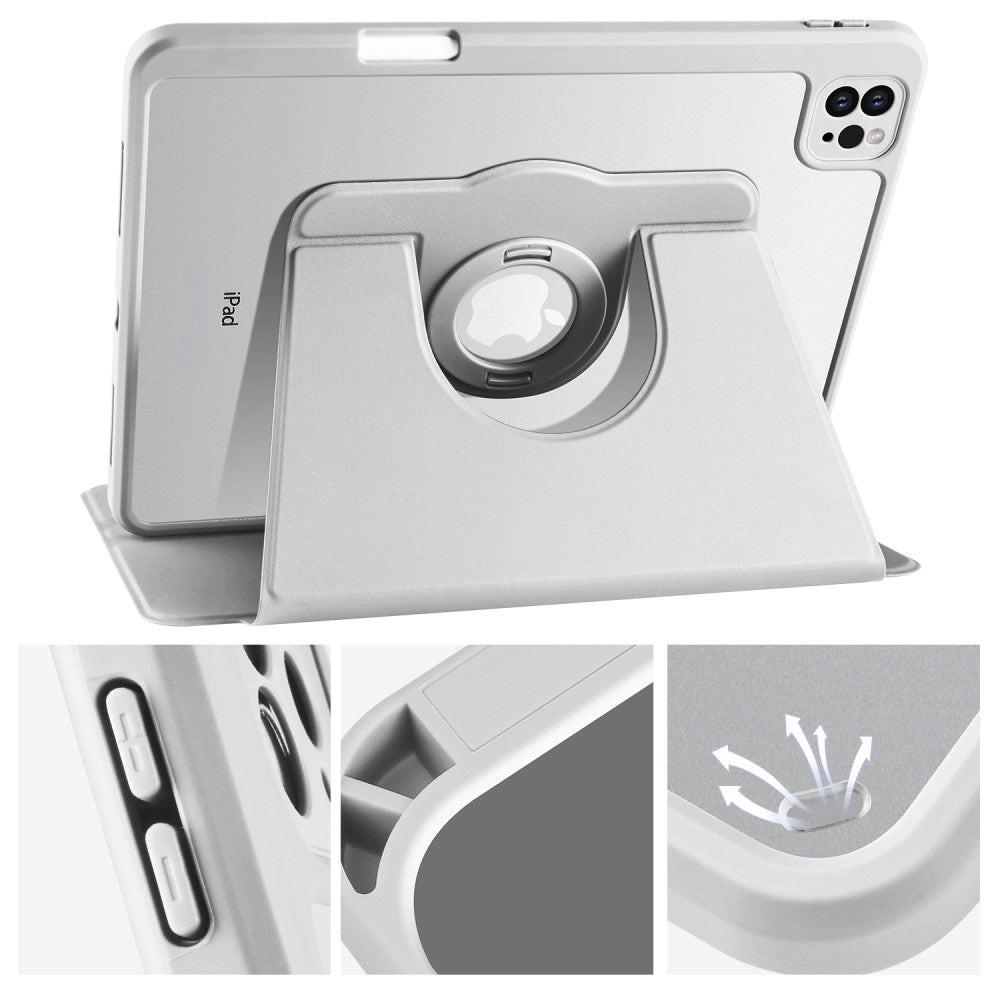 Cover-Discount  iPad Air / Pro 11 - 2in1 drehbare Hülle mit Stifthalter 