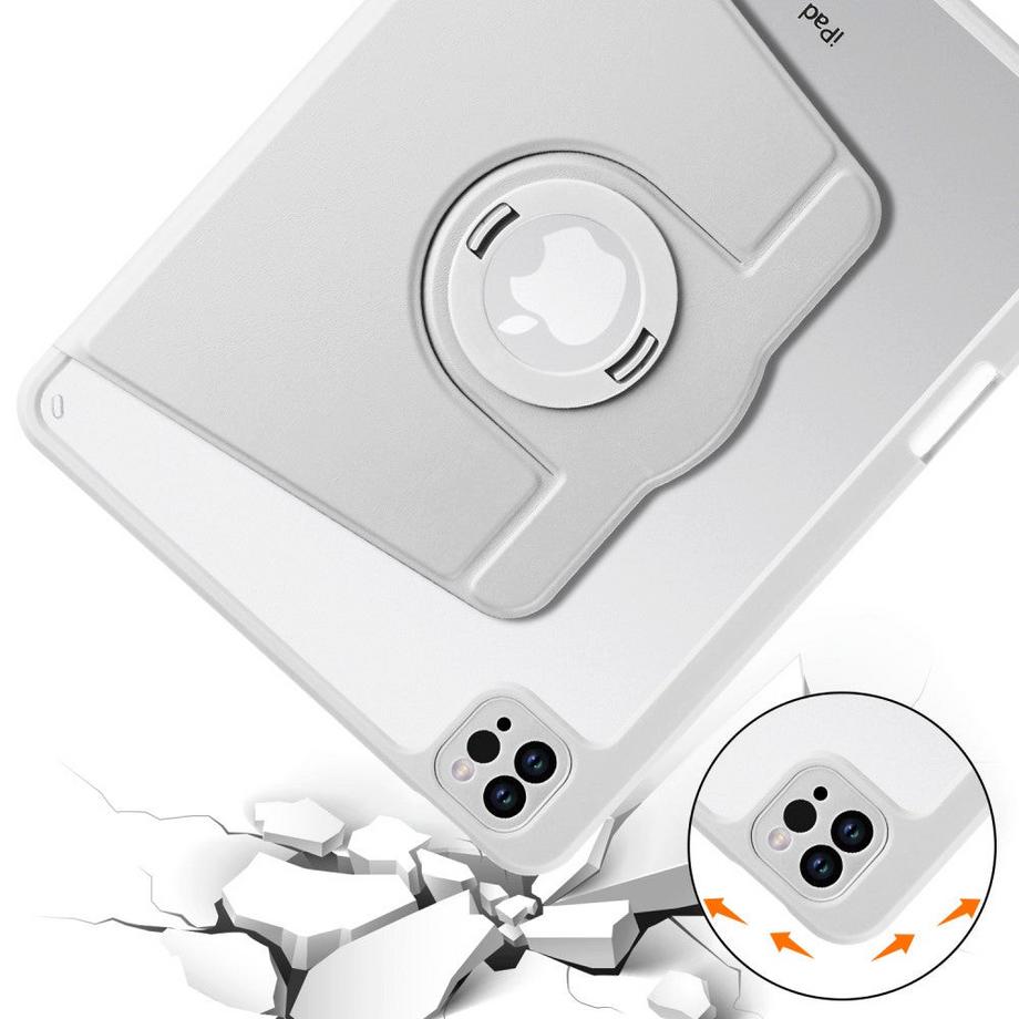 Cover-Discount  iPad Air / Pro 11 - 2in1 drehbare Hülle mit Stifthalter 