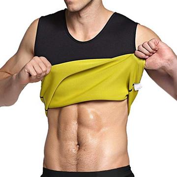 Trainingstop mit Saunaeffekt - Gelb 2XL