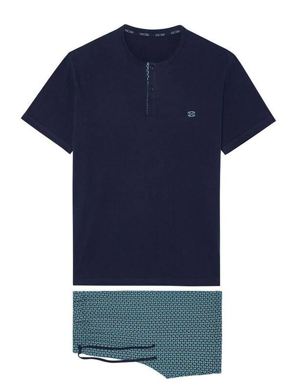 HOM Andy Pigiama Set Maniche Corte  