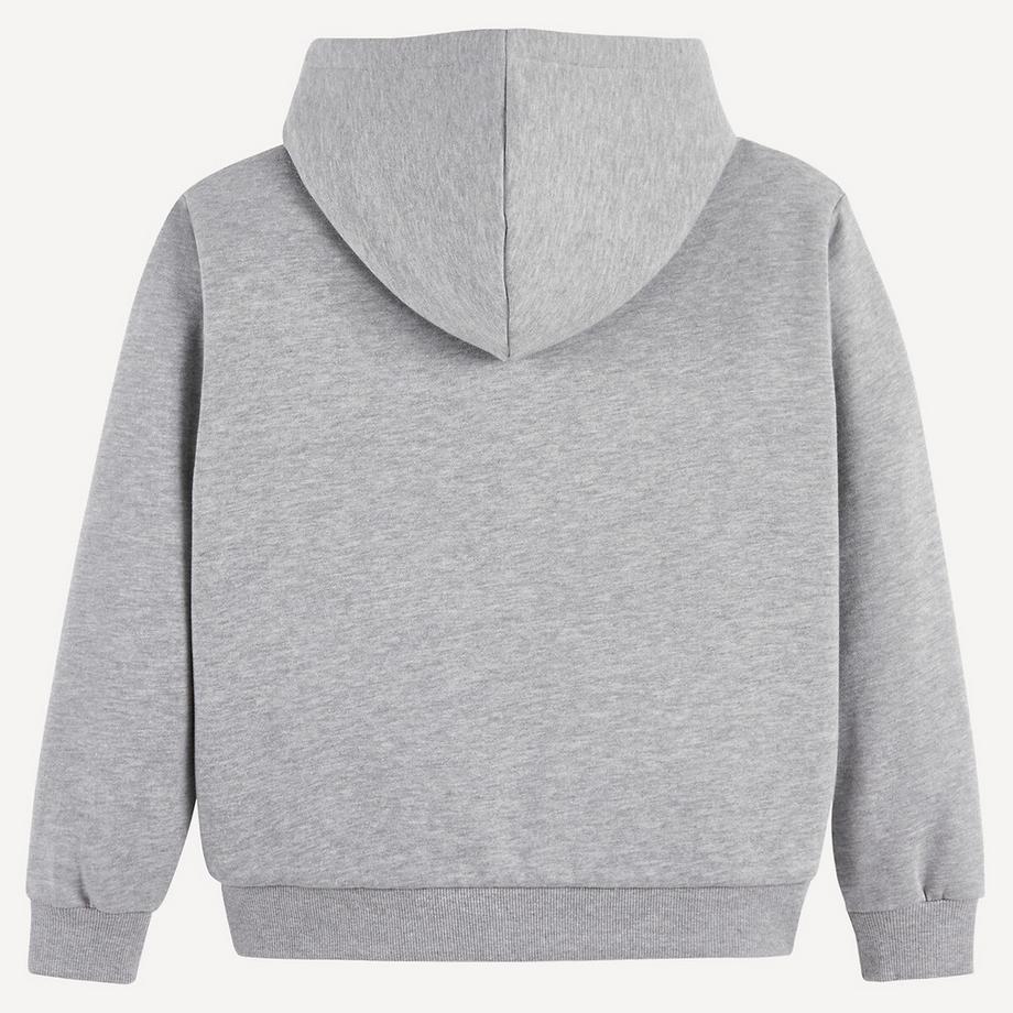 La Redoute Collections  Sweatshirt mit Reissverschluss und Kapuze 