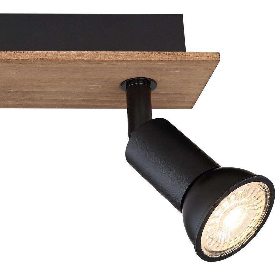 mutoni Spot Drew bois brun foncé 3xGU10  